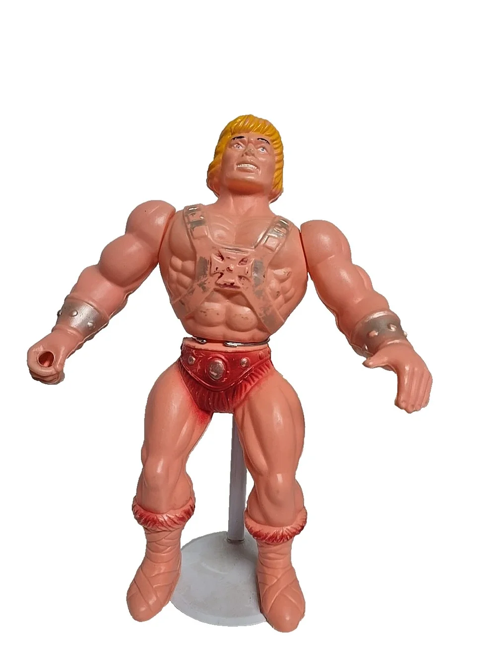 Vintage 80s MOTU He Man Mexican Bootleg Jumbo Blow Mold